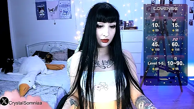 Crystal somnia online show from September 21, 2025, 9:42 pm