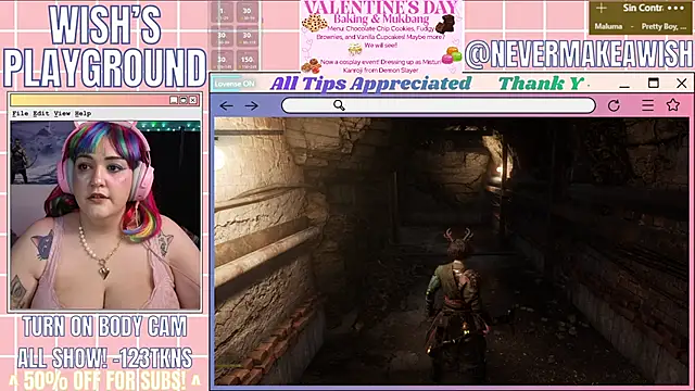 nevermakeawish online show from February 18, 2026, 5:16 am