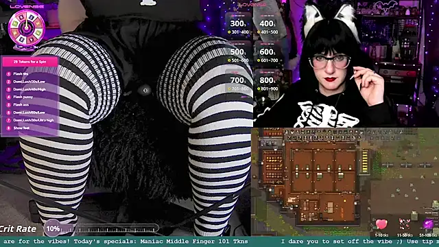 LadyMarzanna online show from October 12, 2025, 2:40 pm