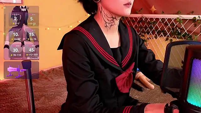 GothXRaven online show from September 22, 2025, 4:24 pm