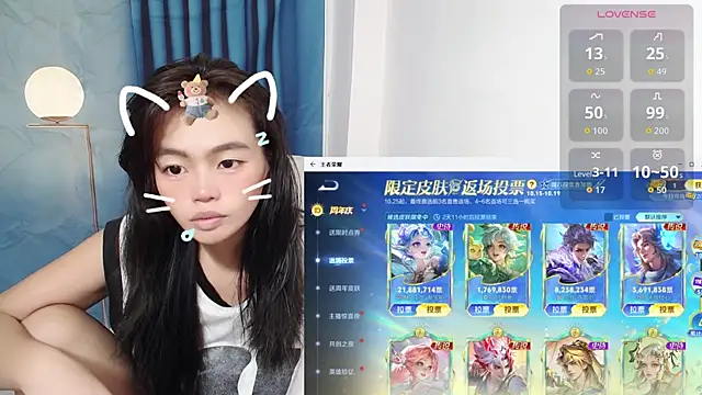 Snapshot of Duolamei chatting on October 17, 2025, 5:00 am Duolamei online show from October 17, 2025, 5:00 am