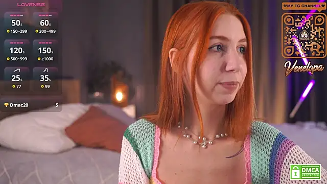 Venelopa online show from January 9, 2026, 3:08 pm