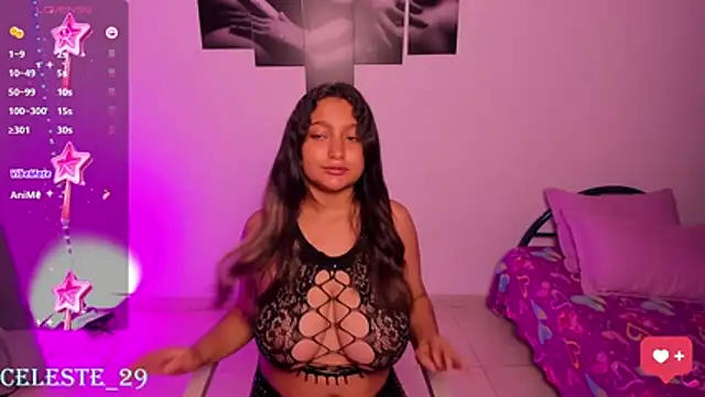 celeste L29 online show from November 5, 2025, 5:49 pm