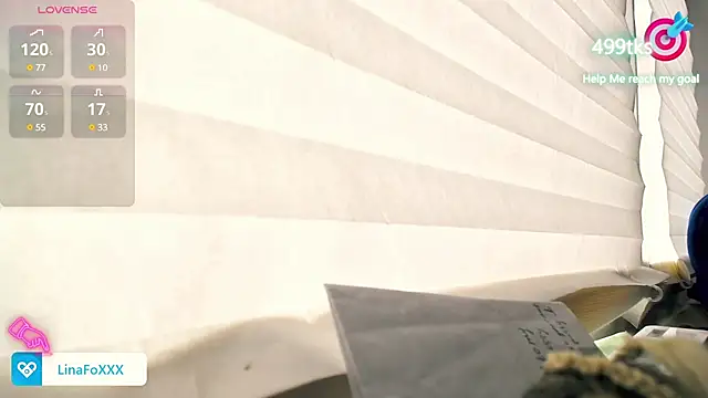 Snapshot of LinaFoX chatting on February 14, 2025, 6:56 am LinaFoX online show from February 14, 2025, 6:56 am