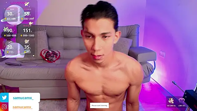 samucamx  online show from February 21, 2026, 1:18 am