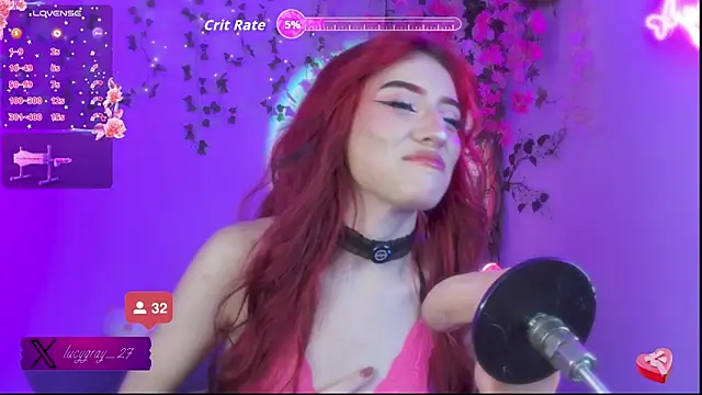 Snapshot of LucyGray chatting on July 17, 2026, 6:21 am LucyGray online show from July 17, 2026, 6:21 am
