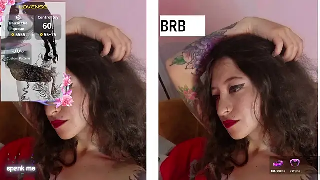 Snapshot of Roshhell1 chatting on November 6, 2025, 7:34 am Roshhell1 online show from November 6, 2025, 7:34 am