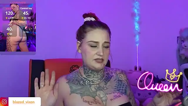 blazed vixen online show from May 30, 2026, 11:21 pm