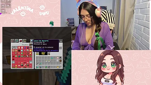 valentinauwu online show from March 13, 2026, 4:39 am