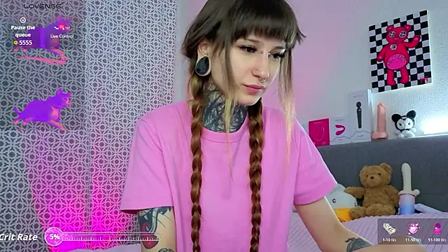 LilithPoison online show from March 27, 2026, 6:09 pm