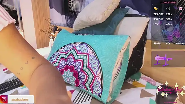 Anabacker01 online show from February 23, 2026, 7:47 pm