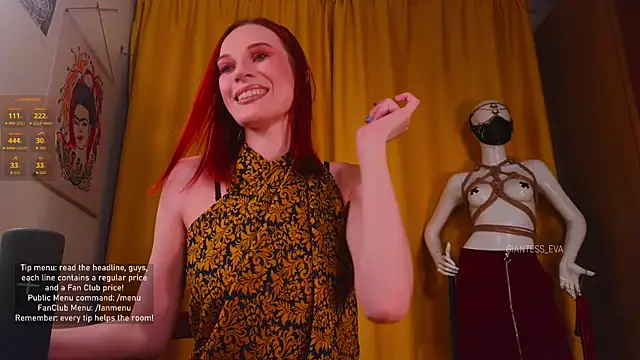 Giantess Eva online show from November 6, 2025, 5:06 pm