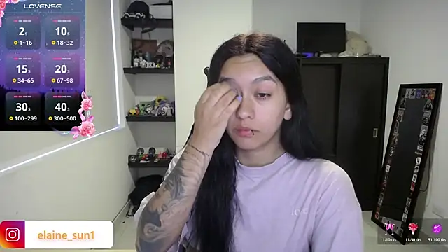 elaine sun1 online show from April 9, 2026, 10:38 pm