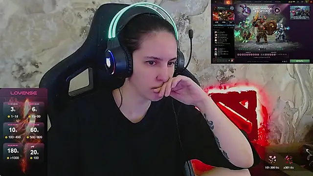 Irwi Tomboy online show from March 24, 2026, 1:22 pm