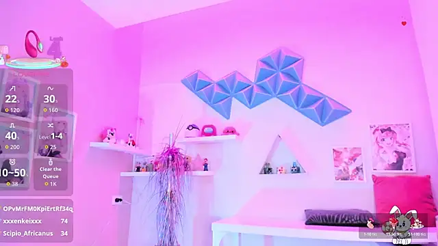 Snapshot of Vanelope_evanss chatting on November 13, 2025, 12:25 am Vanelope evanss online show from November 13, 2025, 12:25 am