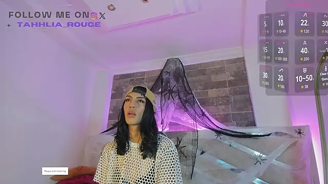 tahhlia rouge online show from October 23, 2025, 7:12 pm