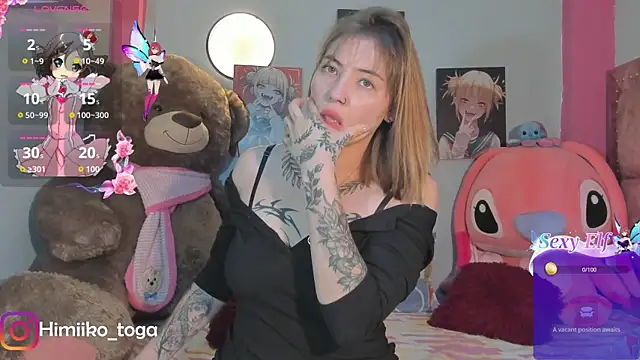 Snapshot of Himiiko_toga chatting on May 23, 2026, 9:14 pm Himiiko toga online show from May 23, 2026, 9:14 pm
