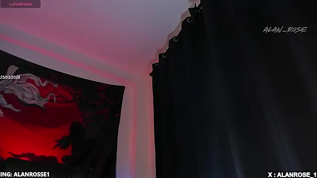 AlanRose01 online show from March 25, 2026, 10:36 am