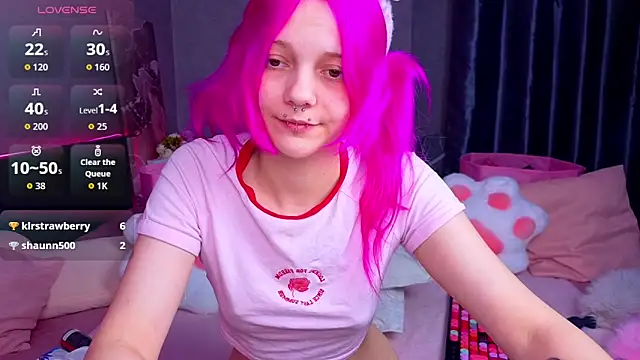 KittieHeart online show from March 28, 2026, 9:05 pm