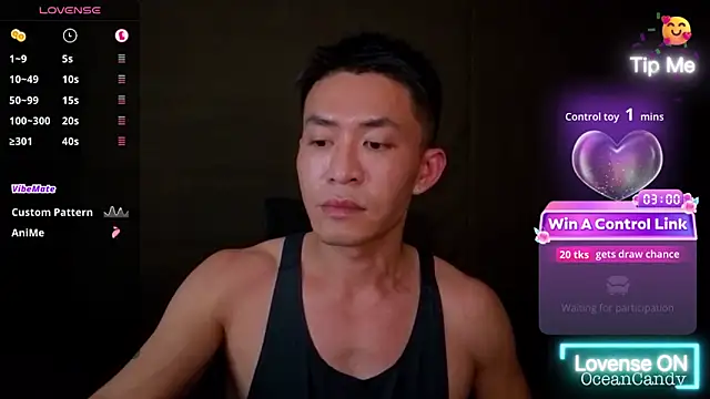 Snapshot of OceanCandy chatting on February 8, 2026, 3:10 pm OceanCandy online show from February 8, 2026, 3:10 pm