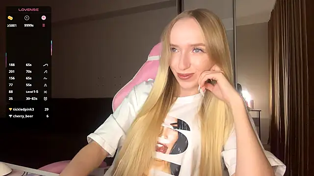 Snapshot of LaceDream chatting on December 16, 2025, 4:33 pm LaceDream online show from December 16, 2025, 4:33 pm