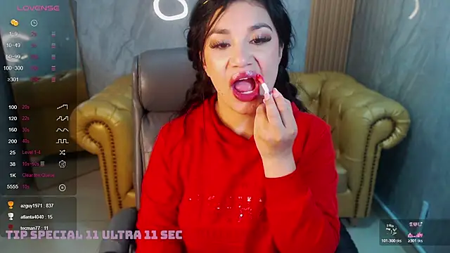 Snapshot of Violetta_jhonson_a chatting on February 6, 2026, 9:27 am Violetta jhonson a online show from February 6, 2026, 9:27 am