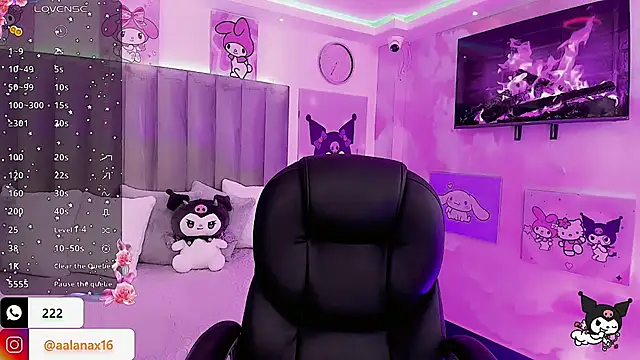 Snapshot of dearAlanaxxx chatting on December 19, 2025, 9:28 pm dearAlanaxxx online show from December 19, 2025, 9:28 pm