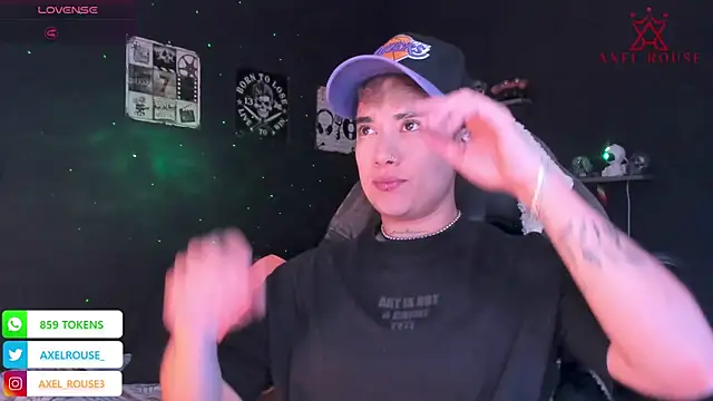 AxelRouse3 online show from November 21, 2025, 8:19 pm