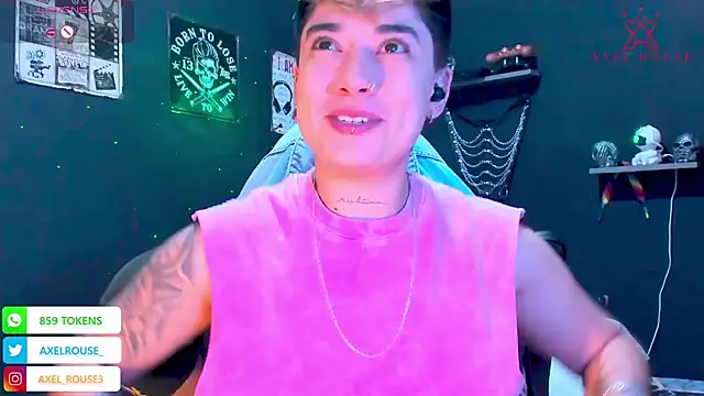 Snapshot of AxelRouse3 chatting on January 16, 2026, 12:25 am AxelRouse3 online show from January 16, 2026, 12:25 am