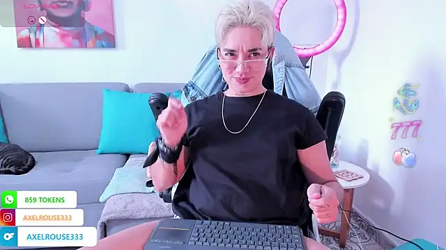 AxelRouse3 online show from April 14, 2026, 5:07 pm