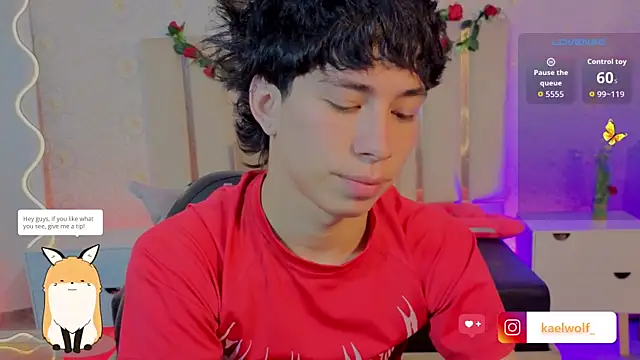 kaelwolf tay online show from April 8, 2026, 7:15 pm