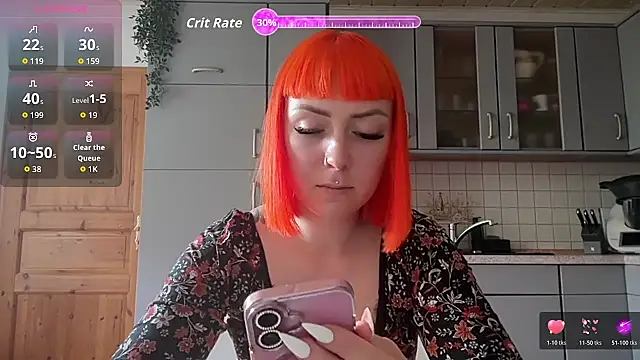 Snapshot of ScarletVixenLive chatting on July 4, 2026, 11:49 am ScarletVixenLive online show from July 4, 2026, 11:49 am