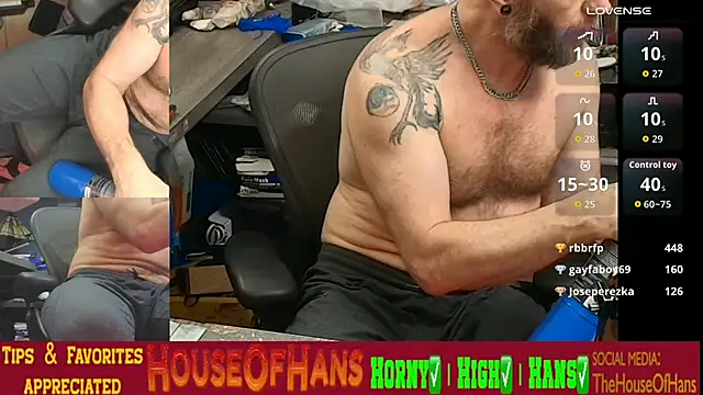 HouseOfHans online show from March 7, 2026, 8:36 pm