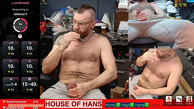 HouseOfHans online show from February 12, 2026, 12:10 am