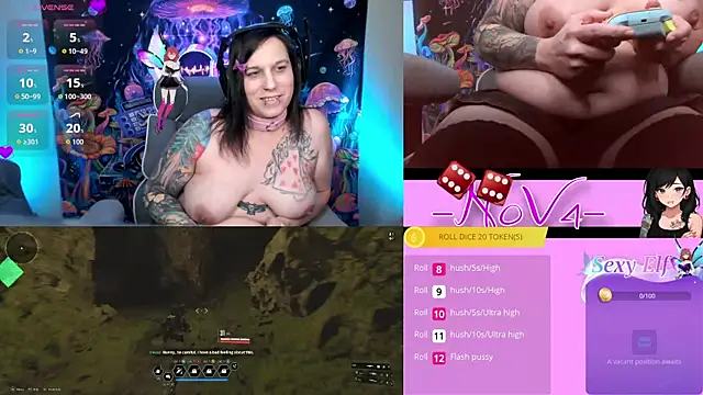 Snapshot of -N0V4- chatting on December 22, 2025, 7:41 am -N0V4- online show from December 22, 2025, 7:41 am