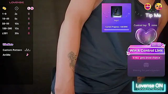 OceanCandy9 online show from January 11, 2026, 1:51 pm