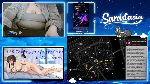 Snapshot of Sarastasia417 chatting on June 16, 2026, 12:10 am Sarastasia417 online show from June 16, 2026, 12:10 am