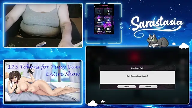 Snapshot of Sarastasia417 chatting on June 17, 2026, 5:07 am Sarastasia417 online show from June 17, 2026, 5:07 am