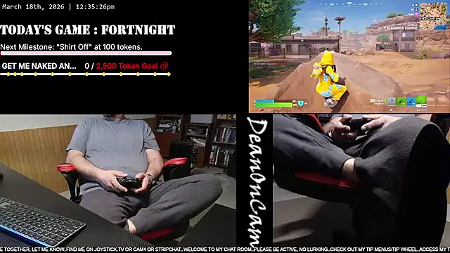 DeanonCam online show from March 18, 2026, 5:36 pm