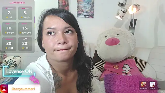 ebonysummer  online show from July 17, 2026, 3:04 am