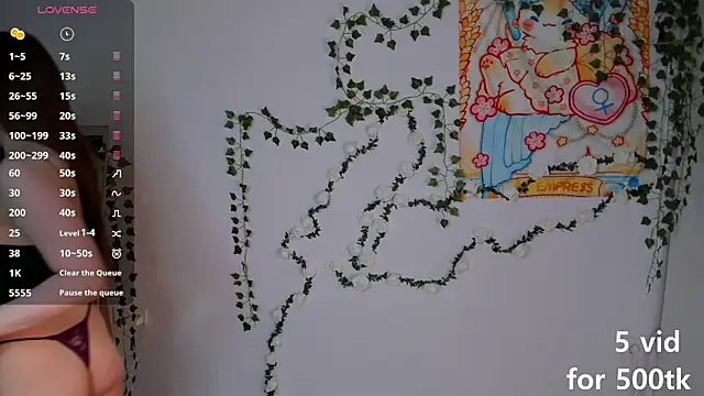 Diva Amy online show from April 8, 2026, 7:21 am