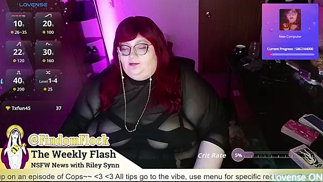 Snapshot of RileySynn chatting on May 16, 2026, 6:23 am RileySynn online show from May 16, 2026, 6:23 am