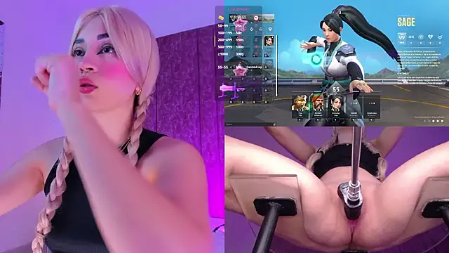 DollieEmma online show from March 13, 2026, 1:27 pm