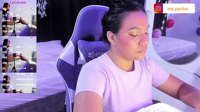 ZoeParcker online show from March 5, 2026, 7:21 pm