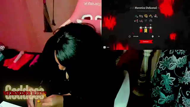 Snapshot of Goddess_MercedesRedd chatting on May 4, 2026, 2:09 pm Goddess MercedesRedd online show from May 4, 2026, 2:09 pm