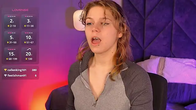 ElizabethVane online show from March 27, 2026, 9:10 am