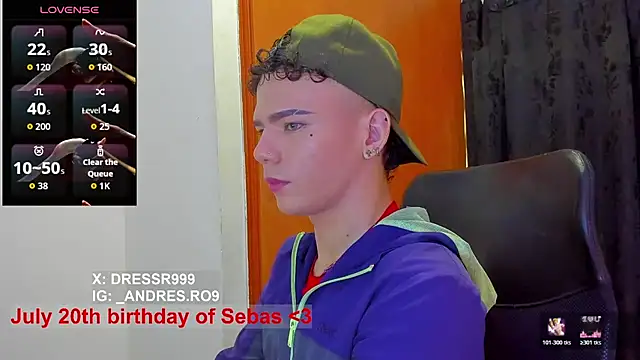 Snapshot of sebascuterouss chatting on July 14, 2026, 12:44 pm sebascuterouss online show from July 14, 2026, 12:44 pm