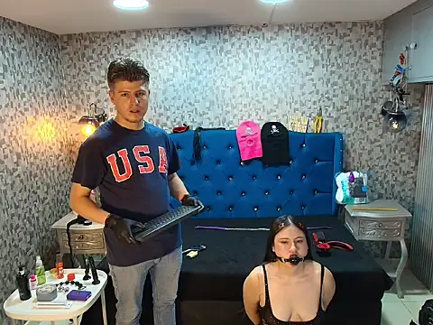 Justiin and brianna BDSM online show from April 15, 2026, 3:56 am