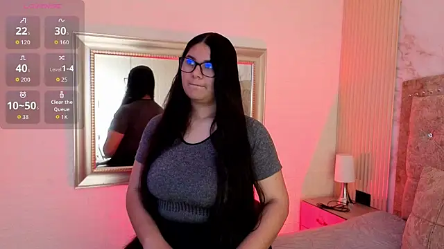 AmeliaCastell online show from April 8, 2026, 1:23 pm