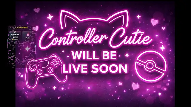 Snapshot of Controllercutie chatting on June 22, 2026, 6:49 pm Controllercutie online show from June 22, 2026, 6:49 pm